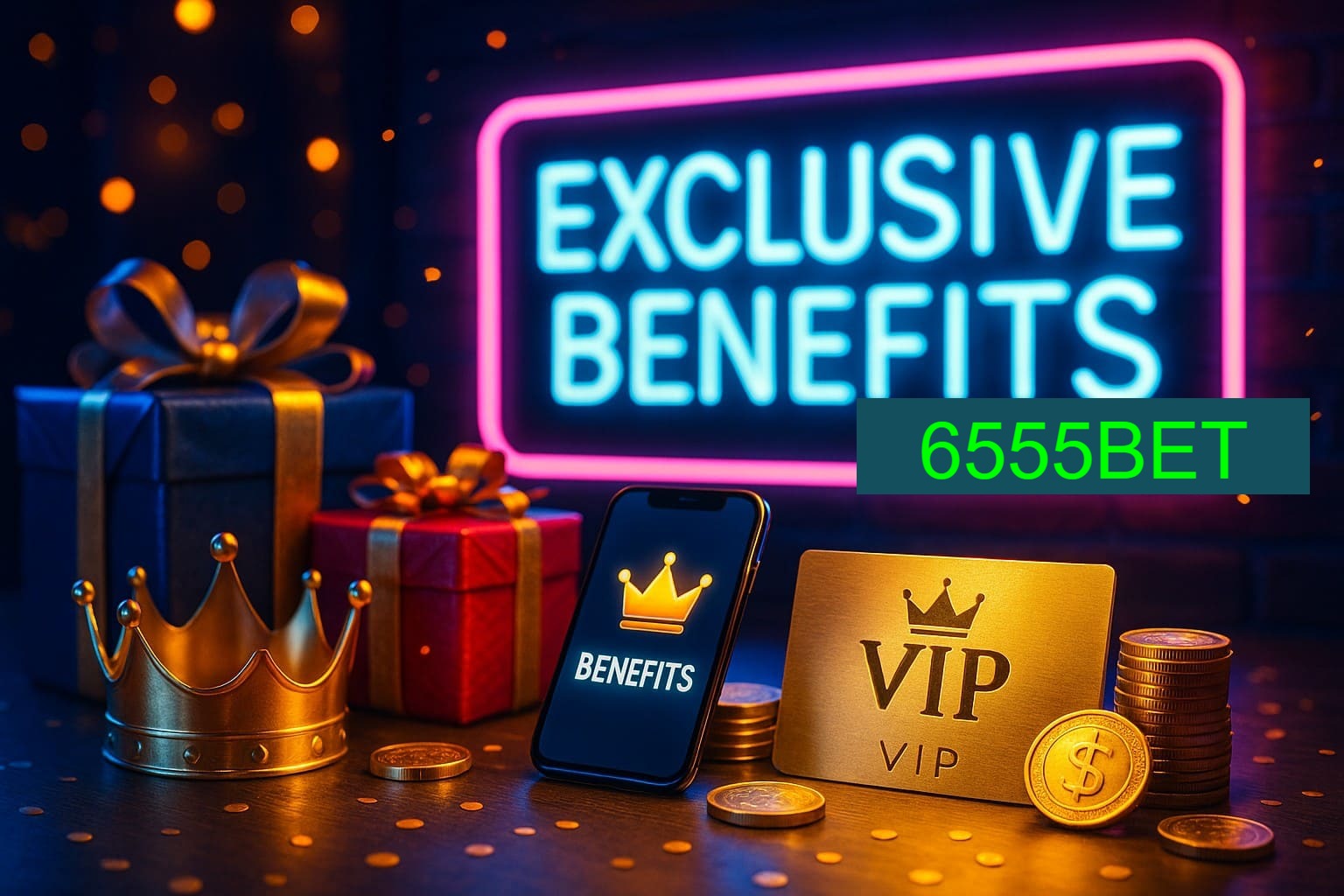 Benefícios do 6555BET